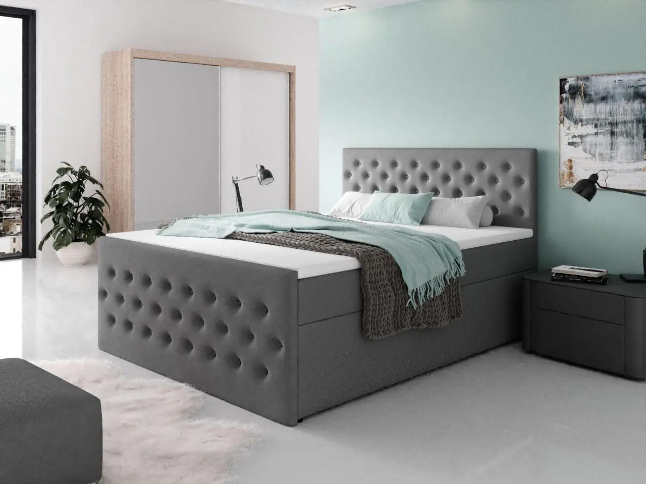 Boxspringágyak